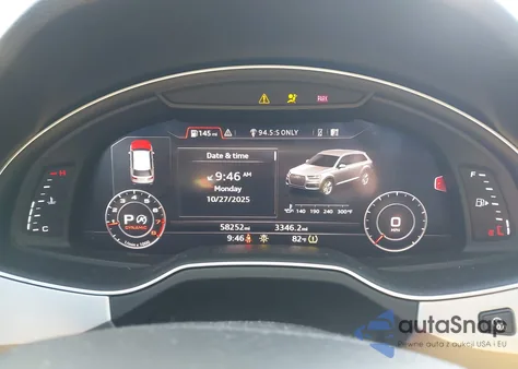 2018 Audi Q7 2.0T Premium from USA, damaged, VIN WA1LHAF78JD017858